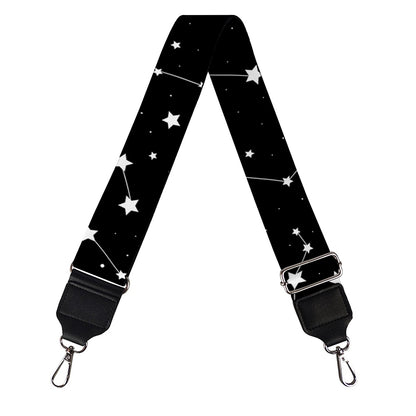 Constellation Sky Map Pattern Print Bag Strap