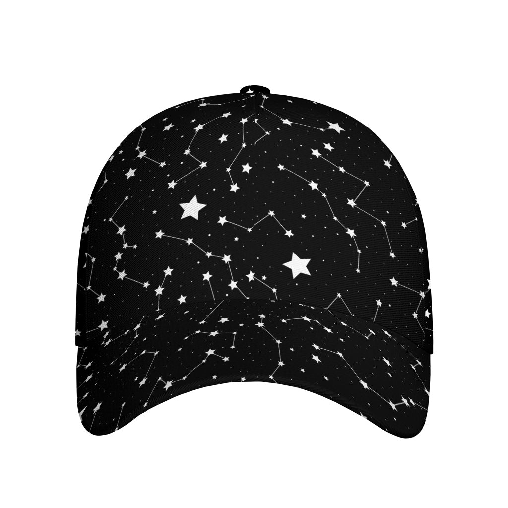 Constellation Sky Map Pattern Print Baseball Cap