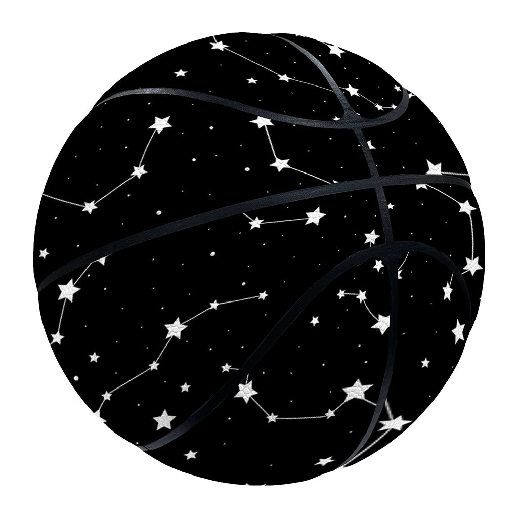 Constellation Sky Map Pattern Print Basketball