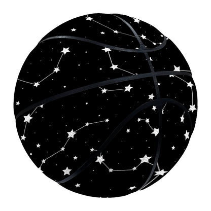 Constellation Sky Map Pattern Print Basketball