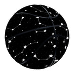 Constellation Sky Map Pattern Print Basketball