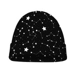 Constellation Sky Map Pattern Print Beanie