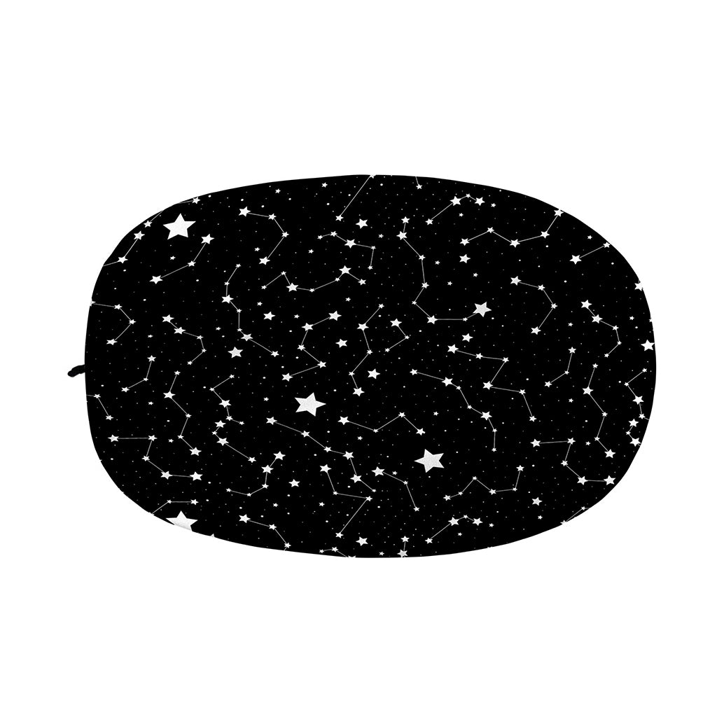 Constellation Sky Map Pattern Print Car Side Mirror Covers