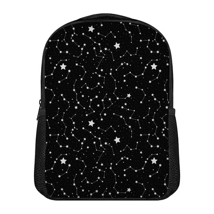 Constellation Sky Map Pattern Print Casual Backpack