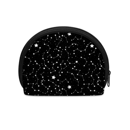 Constellation Sky Map Pattern Print Coin Purse