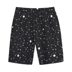 Constellation Sky Map Pattern Print Cotton Shorts