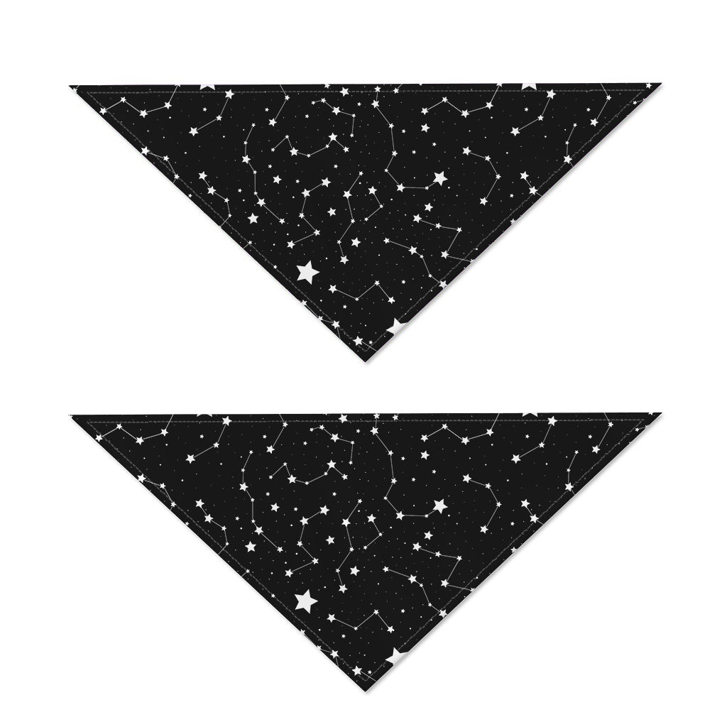 Constellation Sky Map Pattern Print Dog Bandana