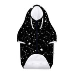 Constellation Sky Map Pattern Print Dog Zip Up Hoodie