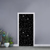 Constellation Sky Map Pattern Print Door Sticker