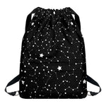Constellation Sky Map Pattern Print Drawstring Backpack