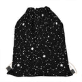 Constellation Sky Map Pattern Print Drawstring Bag