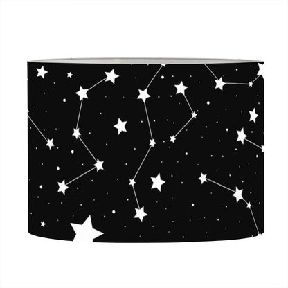 Constellation Sky Map Pattern Print Drum Lamp Shade