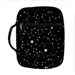 Constellation Sky Map Pattern Print Front Pocket Bible Bag