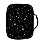 Constellation Sky Map Pattern Print Front Pocket Bible Bag