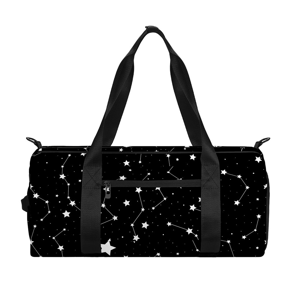 Constellation Sky Map Pattern Print Gym Bag