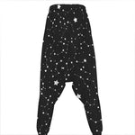 Constellation Sky Map Pattern Print Hammer Pants