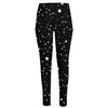 Constellation Sky Map Pattern Print High-Waisted Pocket Leggings