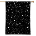 Constellation Sky Map Pattern Print House Flag