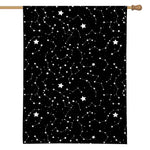 Constellation Sky Map Pattern Print House Flag