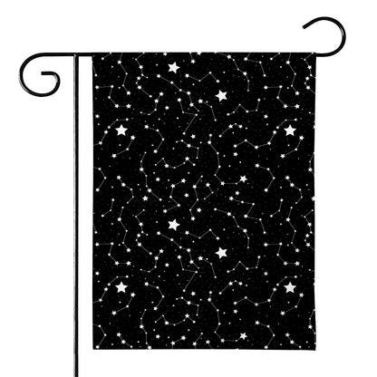 Constellation Sky Map Pattern Print House Flag