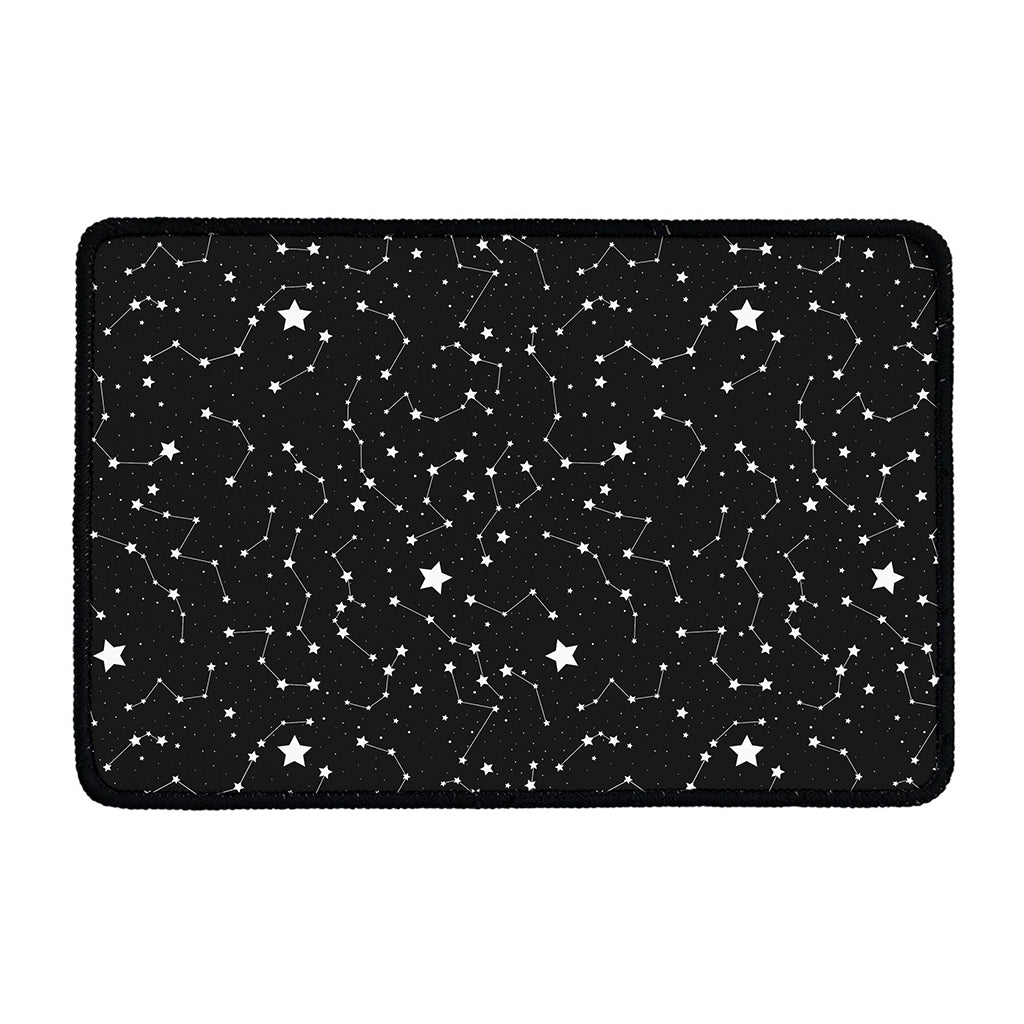 Constellation Sky Map Pattern Print Kitchen Mat