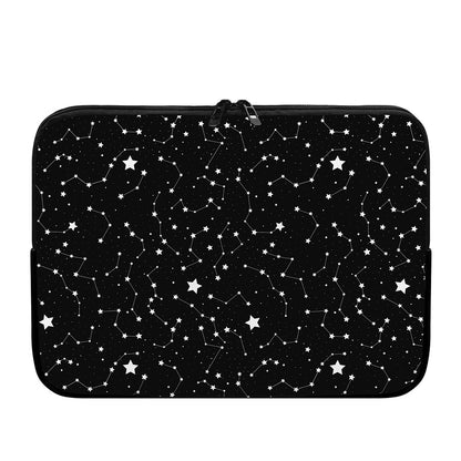 Constellation Sky Map Pattern Print Laptop Sleeve