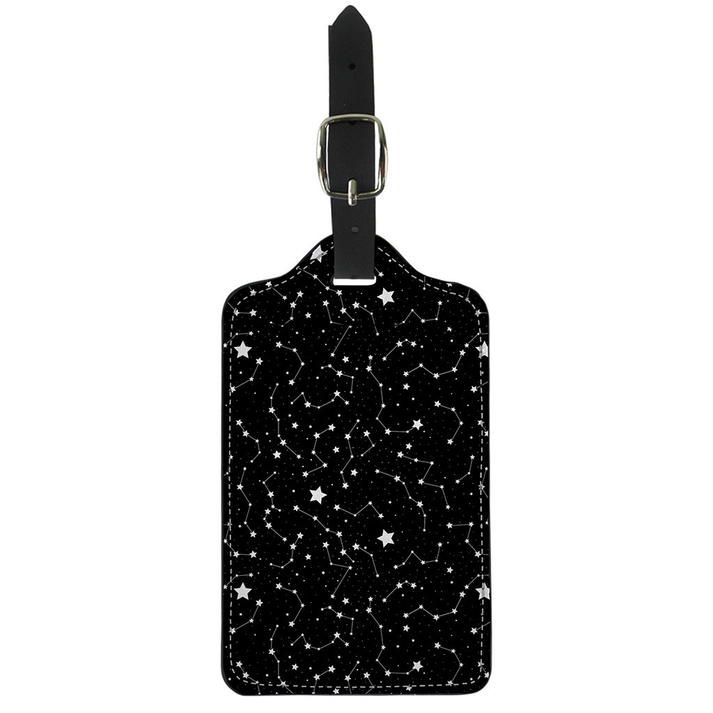 Constellation Sky Map Pattern Print Luggage Tag