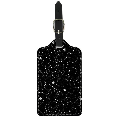 Constellation Sky Map Pattern Print Luggage Tag