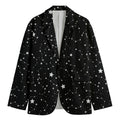 Constellation Sky Map Pattern Print Men's Blazer