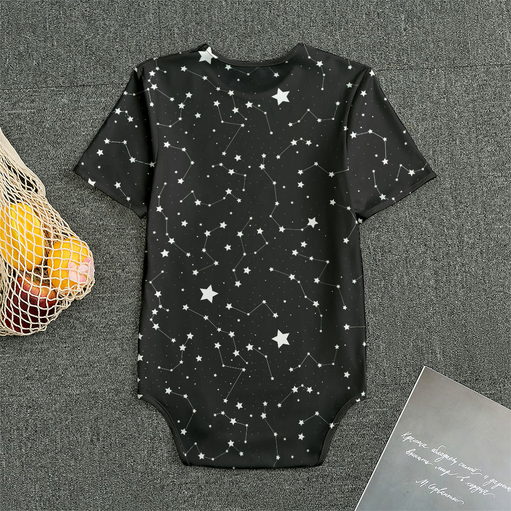 Constellation Sky Map Pattern Print Men's Bodysuit