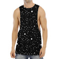 Constellation Sky Map Pattern Print Men's Muscle Tank Top
