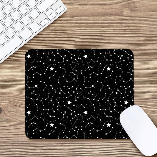 Constellation Sky Map Pattern Print Mouse Pad