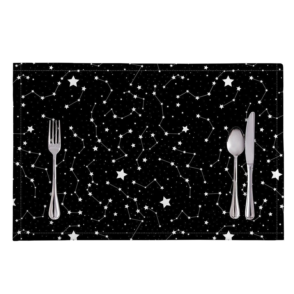 Constellation Sky Map Pattern Print Placemat