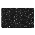 Constellation Sky Map Pattern Print Polyester Doormat