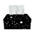 Constellation Sky Map Pattern Print Rectangle Tissue Box Cover