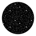 Constellation Sky Map Pattern Print Round Floor Mat