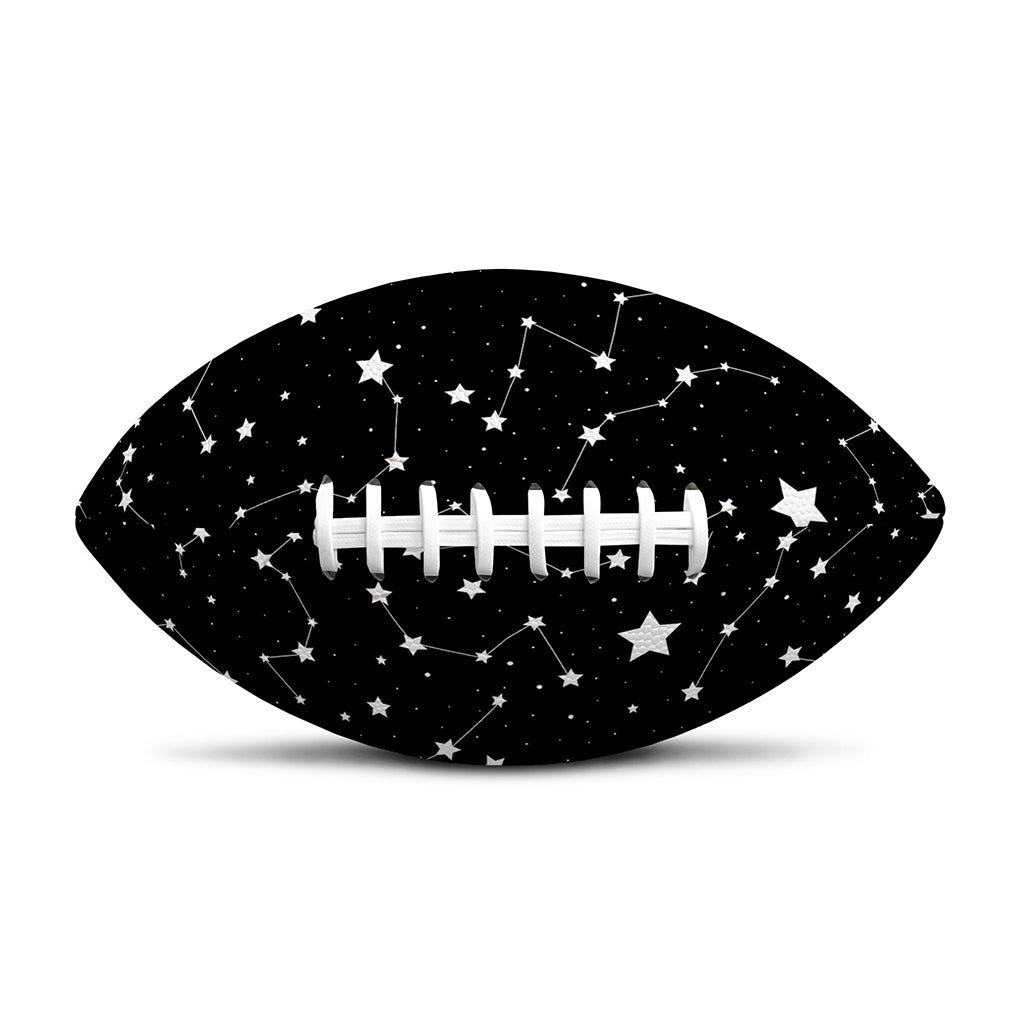 Constellation Sky Map Pattern Print Rugby Ball