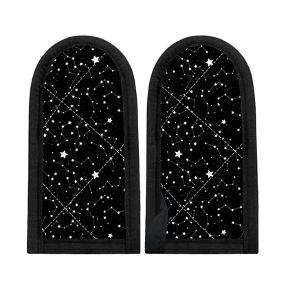 Constellation Sky Map Pattern Print Skillet Handle Cover