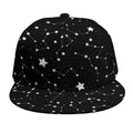 Constellation Sky Map Pattern Print Snapback Cap