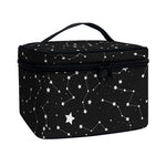 Constellation Sky Map Pattern Print Travel Makeup Bag