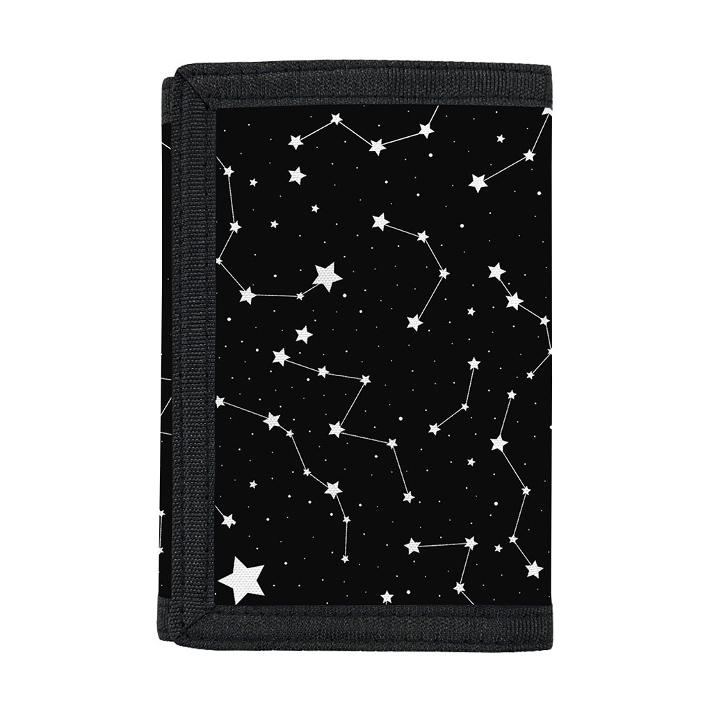 Constellation Sky Map Pattern Print Trifold Wallet