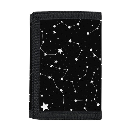 Constellation Sky Map Pattern Print Trifold Wallet