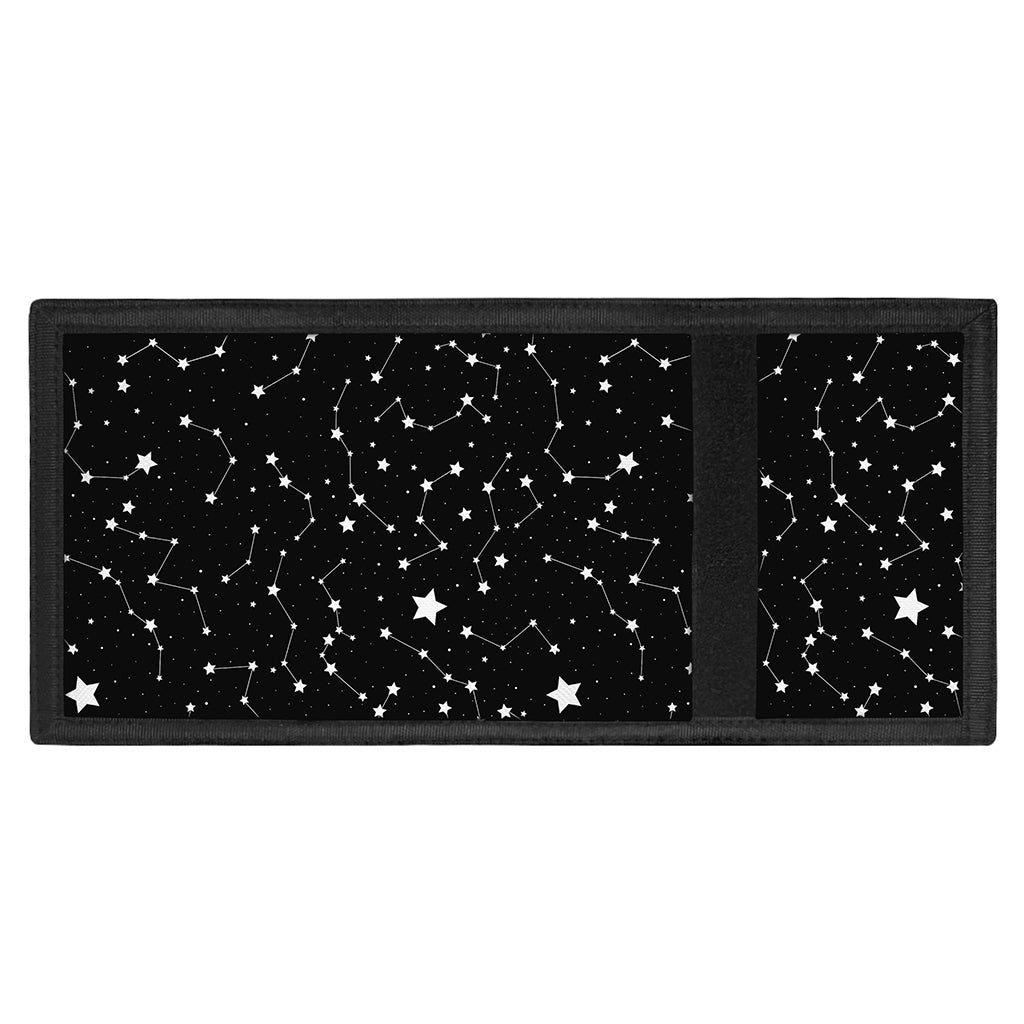 Constellation Sky Map Pattern Print Trifold Wallet