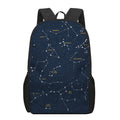 Constellation Sky Map Print 17 Inch Backpack
