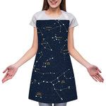 Constellation Sky Map Print Adjustable Apron