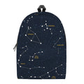 Constellation Sky Map Print School Backpack