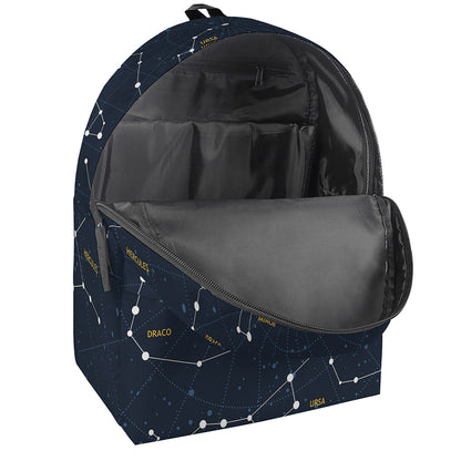 Constellation Sky Map Print Backpack
