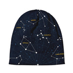 Constellation Sky Map Print Beanie