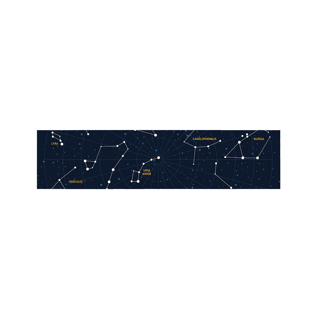 Constellation Sky Map Print Bed Runner