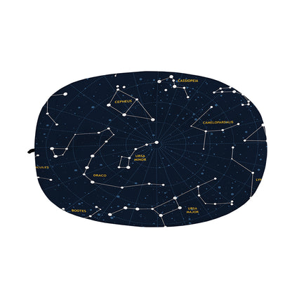 Constellation Sky Map Print Car Side Mirror Covers